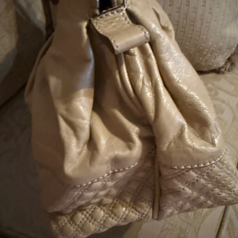 Marc Jacobs Stam bag in quilted beige leather preowned - Picture 6 of 16